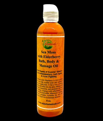 Sea Moss and Elderberry Massage Oil