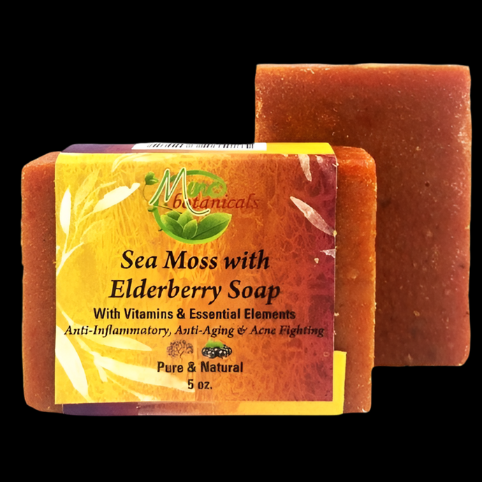 Sea Moss and Elderberry Soap