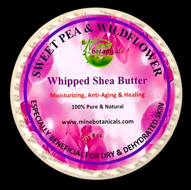 Sweet Pea and Wildflower Shea Butter 8 oz