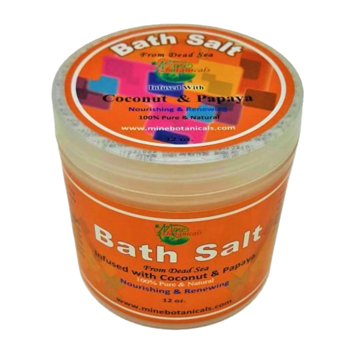 Bath Salt Infused with Coconut & Papaya