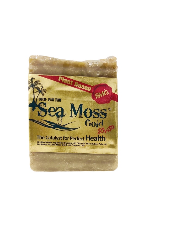 SEA MOSS GOLD INFUSED COCO PAW PAW SOAP