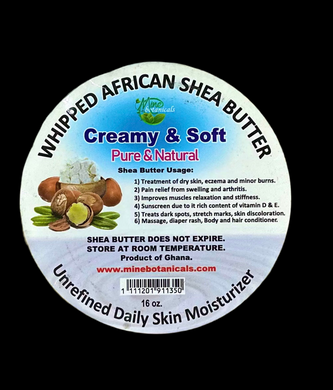 Creamy and Soft Whipped Shea Butter