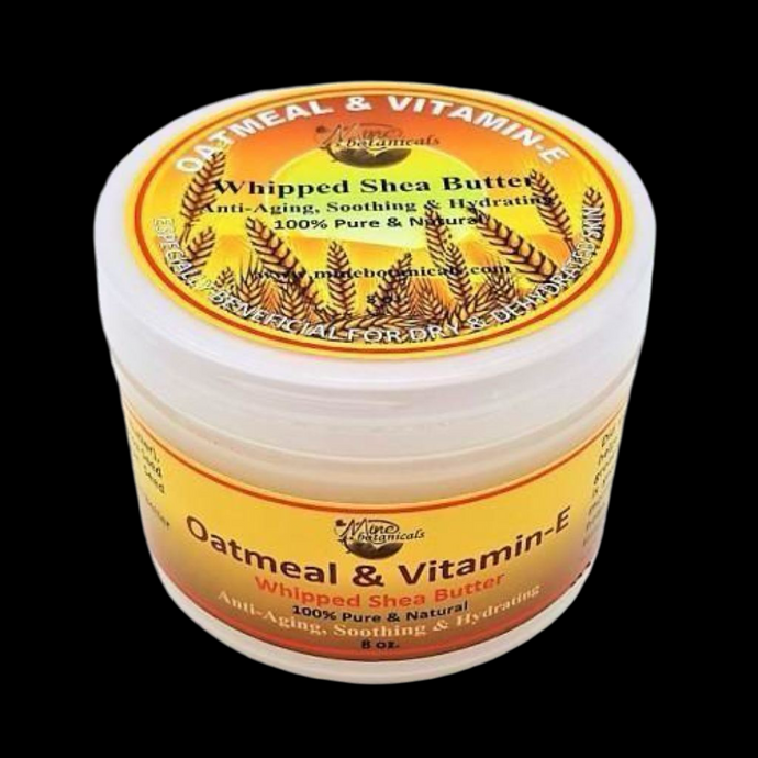 Oatmeal & Vitamin-E Whipped Shea Butter