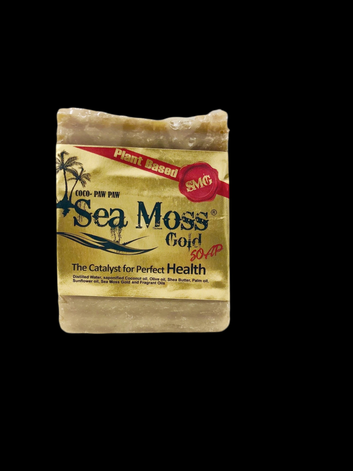 SEA MOSS GOLD INFUSED COCO PAW PAW SOAP