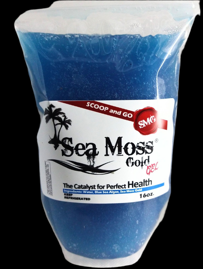 Sea Moss Gold infused with BLUE ALGAE