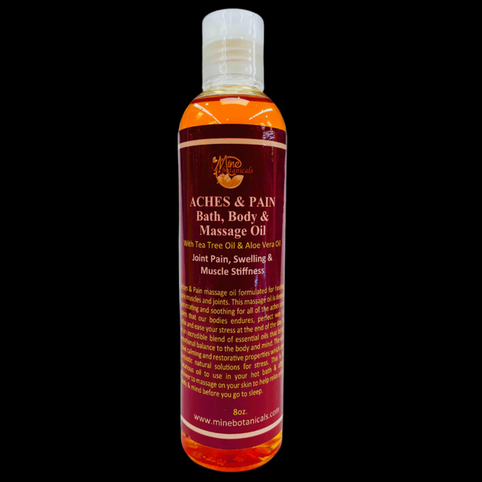 Aches and Pain Bath, Body and Massage Oil