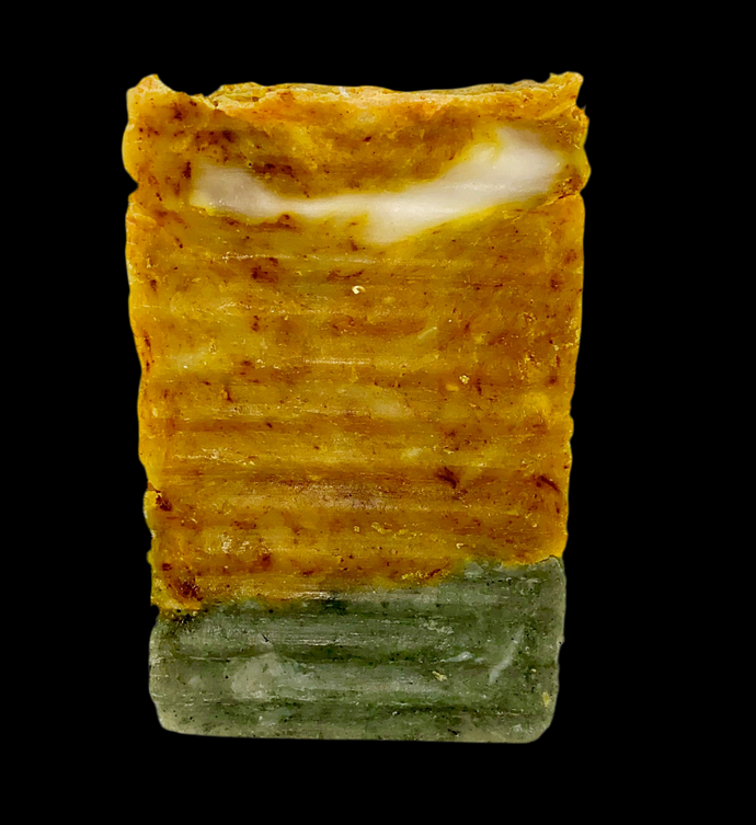 SEA MOSS GOLD SOAP W/ MANGO TURMERIC AND SPIRULINA