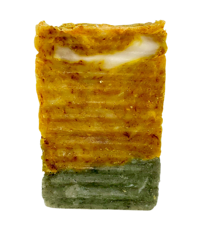 SEA MOSS GOLD SOAP W/ MANGO TURMERIC AND SPIRULINA