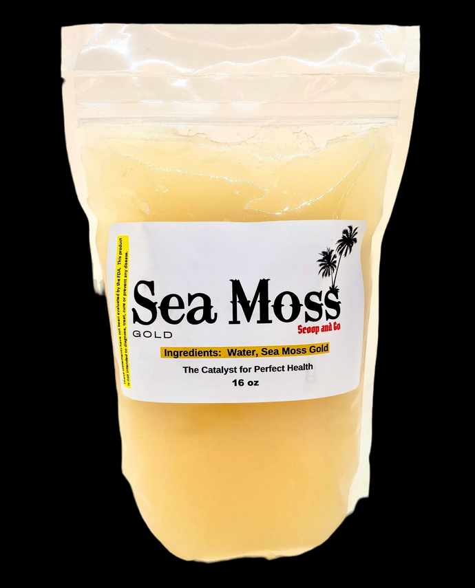 Sea Moss Gold Gel