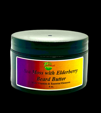 Sea Moss Elderberry Beard Butter