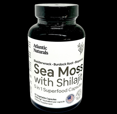 Sea Moss with Shilajit Capsules