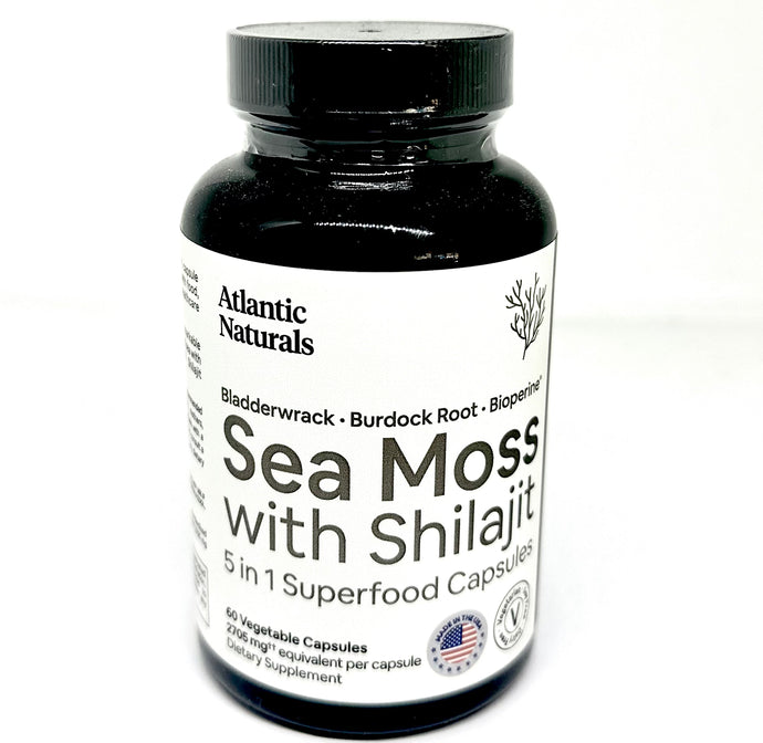 Sea Moss with Shilajit Capsules