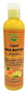 Orange and Ginger Liquid Shea Butter